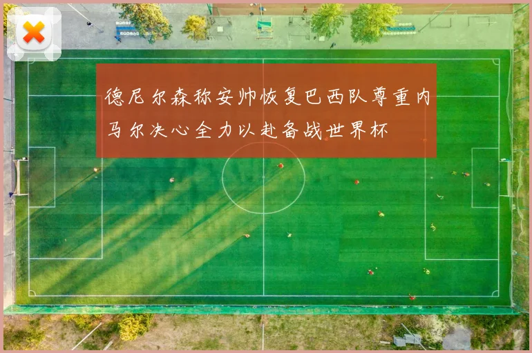 德尼尔森称安帅恢复巴西队尊重内马尔决心全力以赴备战世界杯